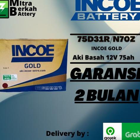 AKI BASAH MOBIL KUDA DIESEL N70Z INCOE GOLD