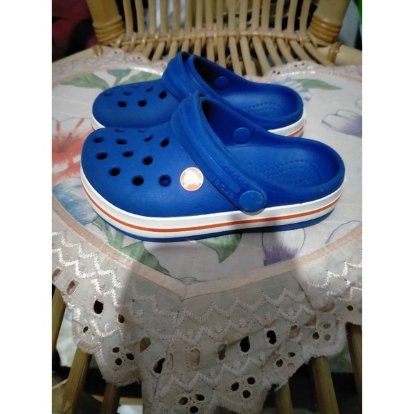 Preloved Like New Crocs Crocband Clogs Blue Original Preloved Crocs Kids Preloved Crocs Baby Prelove