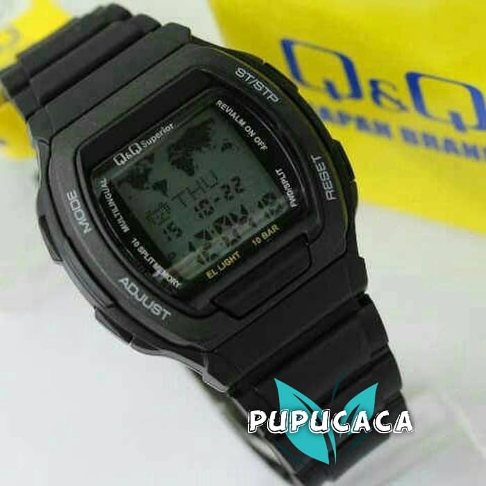 {CollectionStore} Jam Tangan Databank QQ QQ MMW3P Original MMW3 Hitam Diskon