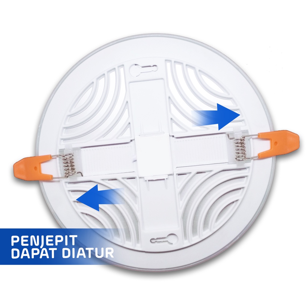 Downlight Led Outbow Premium 36watt Modern SUPER TERANG Frameless panel bulat kotak plafon 9watt - 36 watt SNI