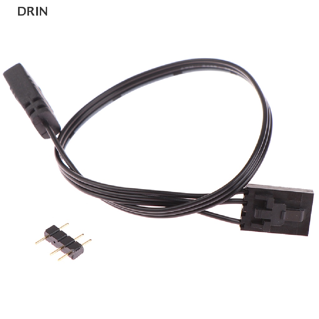 Dr 1PCS Untuk Corsair RGB Ke Standar ARGB 3-Pin 5V 25CM Konektor Adaptor vn