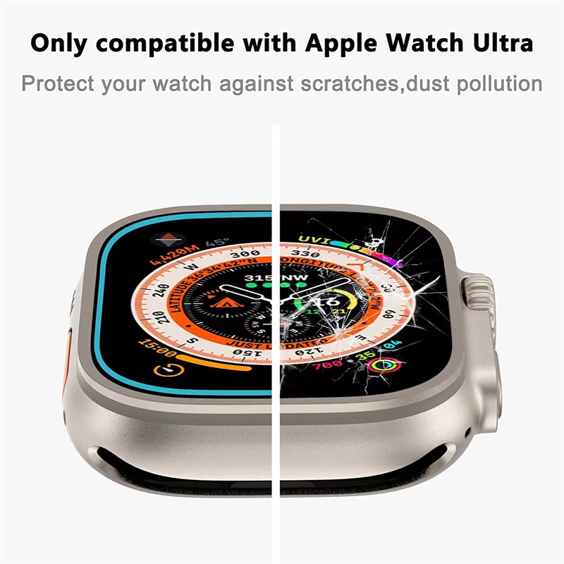 Anti Gores Apple Watch Ultra 2022 2 2023 Film Hydrogel 49mm Screen Guard Protector iWatch TPU Pelindung Layar Smartwatch Scratch