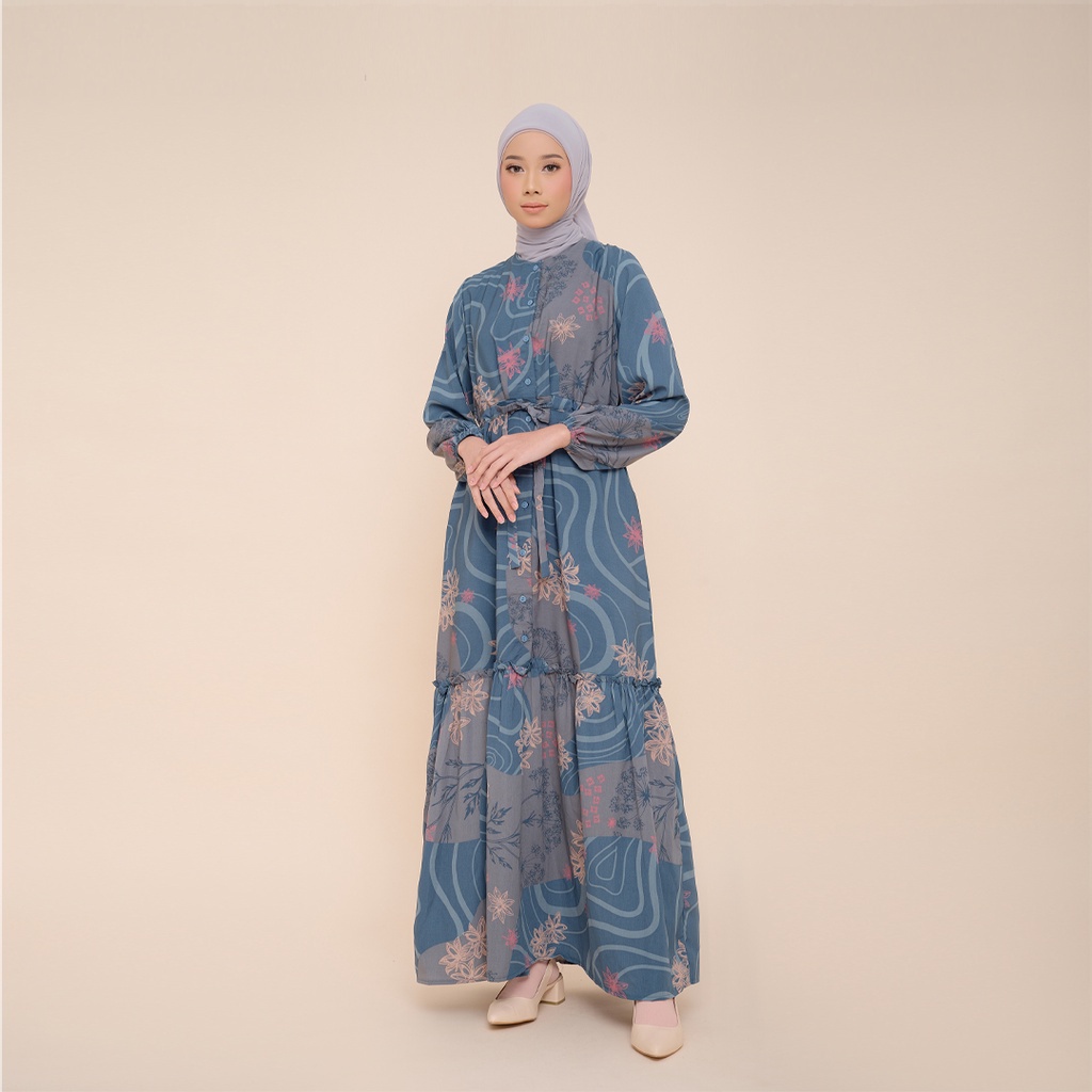ZM Zaskia Mecca - Uata Navy Gamis - Jelita Indonesia - Edisi Maluku