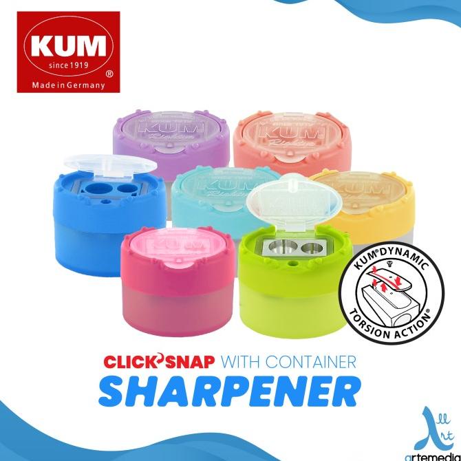 

Rautan Pensil KUM Sharpener Click Snap Container PROMO