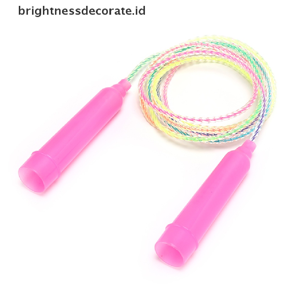 [Birth] Speed wire skipping adjustable gym jump rope fitness Olahraga Latihan Warna random [ID]