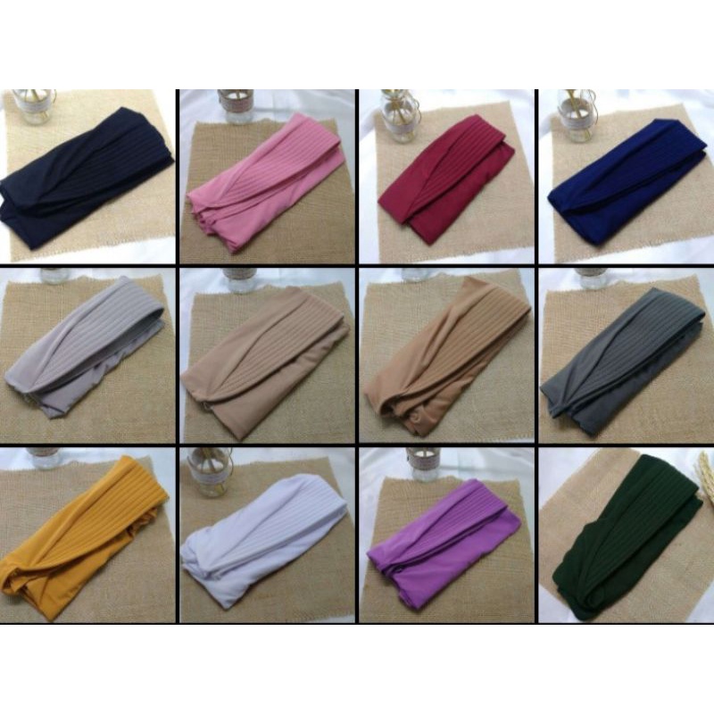 Hijab Bergo Jersey / Bergo Hamidah / Hijab Instan Menutup Dada (Bergo Part 2)