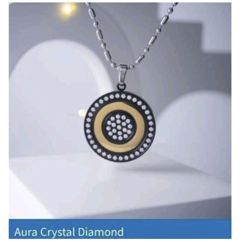 KALUNG MCI AURA CRISTAL DIAMOND - KALUNG BLACK CRISTAL ASLI - KALUNG MCI ASLI - KALUNG ASLI MCI