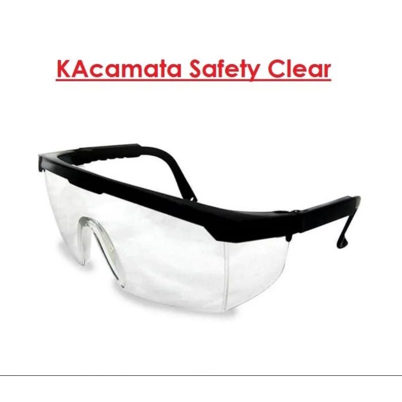 Kacamata Safety Kerja Melindungi Mata dari UV dan Debu Saat Aktifitas Lapangan