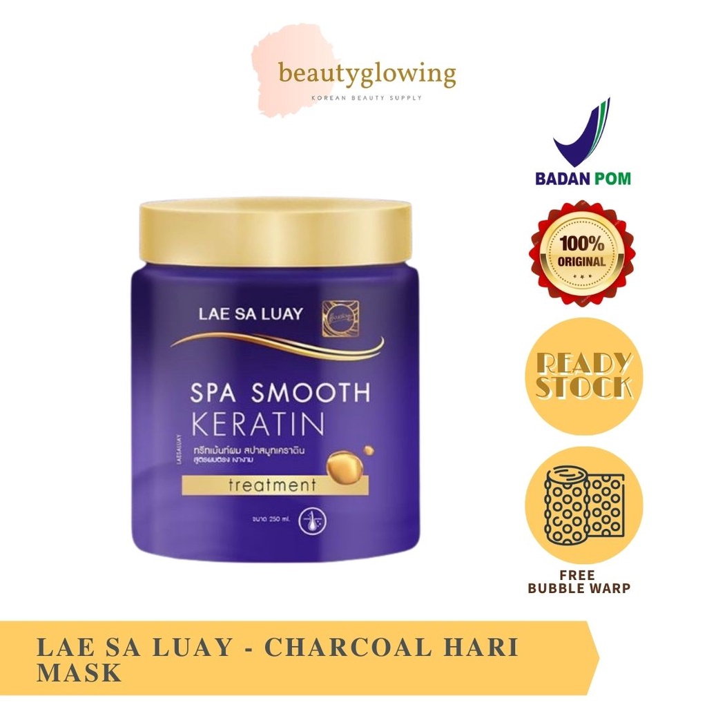 [BPOM] Lae Sa Luay - Hair Spa Smooth Keratin / Masker Rambut