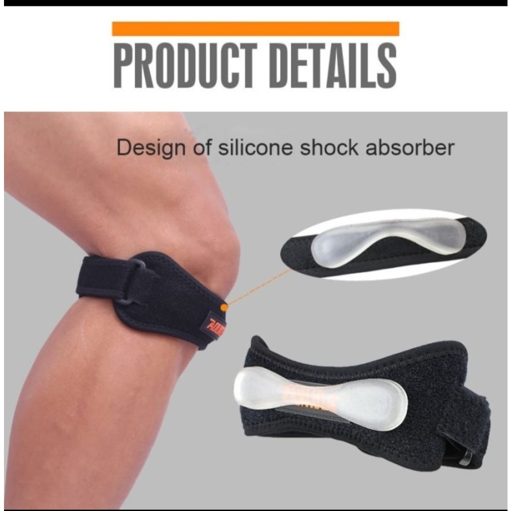 (COD) AOLIKES 7918 Knee Support Pelindung Lutut Knee Pad Dekker Deker Futsal