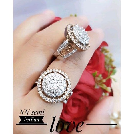 cincin Semi berlian termewah terlaris cncn01