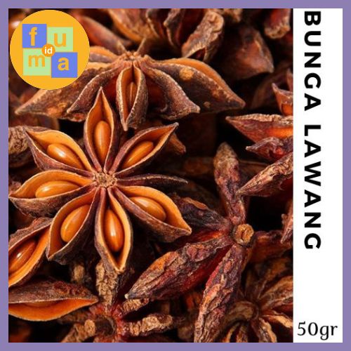 Bunga Lawang 50 gr / Pekak / Star Anise / Bumbu dapur / Rempah