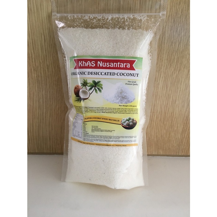 

Tepung Kelapa Kering Desiccated Coconut 500 gram - Original