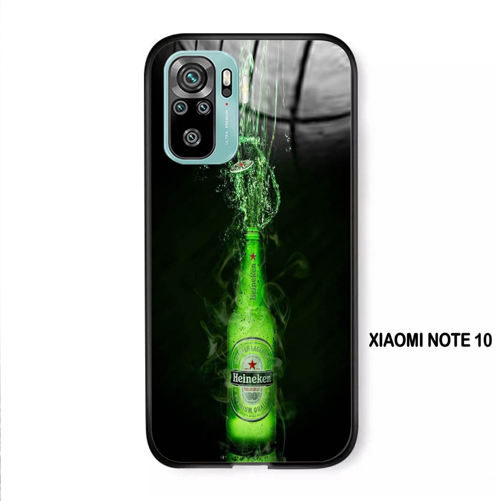 Softcase Kaca XIAOMI REDMI NOTE 10  - Case Handphone XIAOMI REDMI NOTE 10 [T98]
