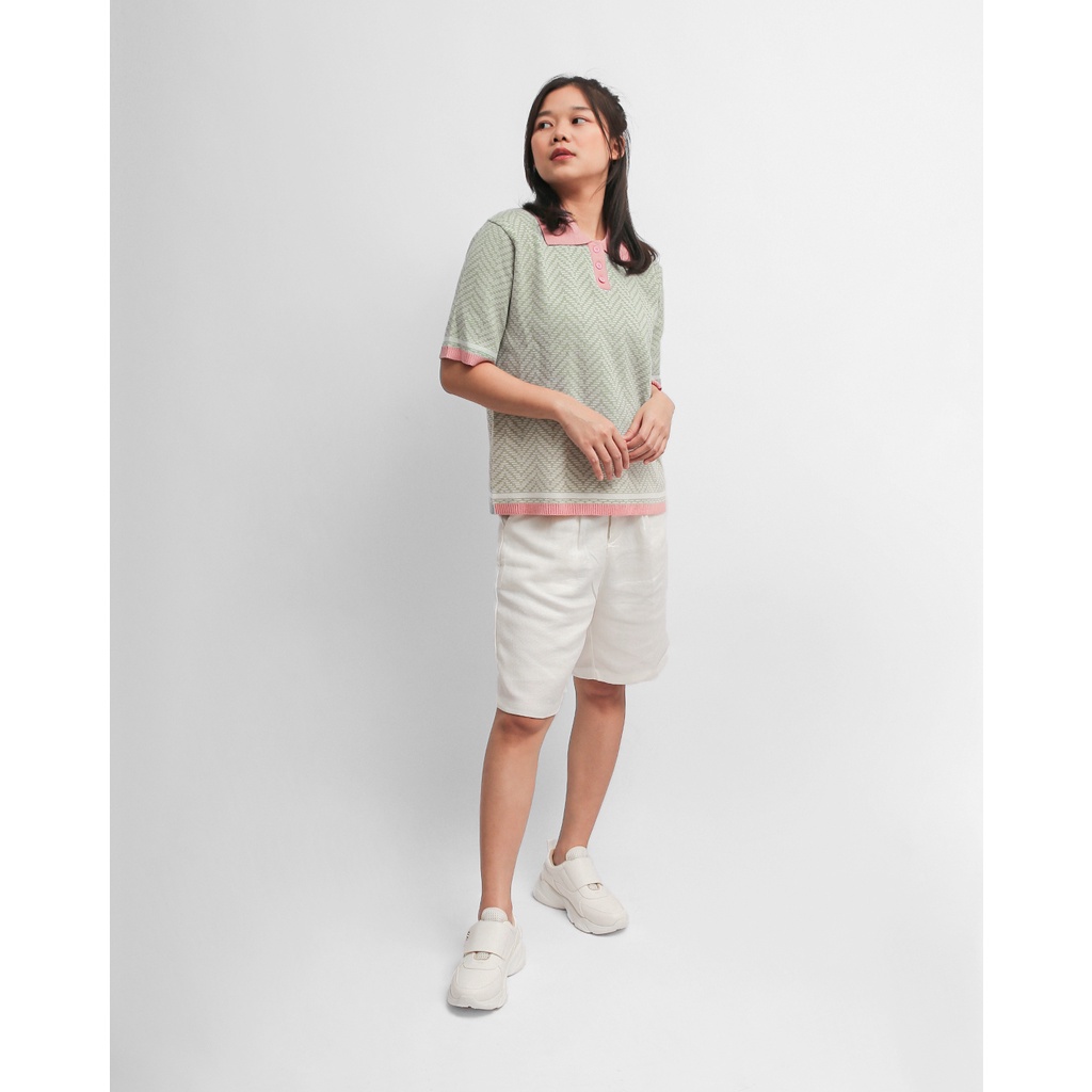 Khakikakiku Avery Polo Knit Tropical Peach