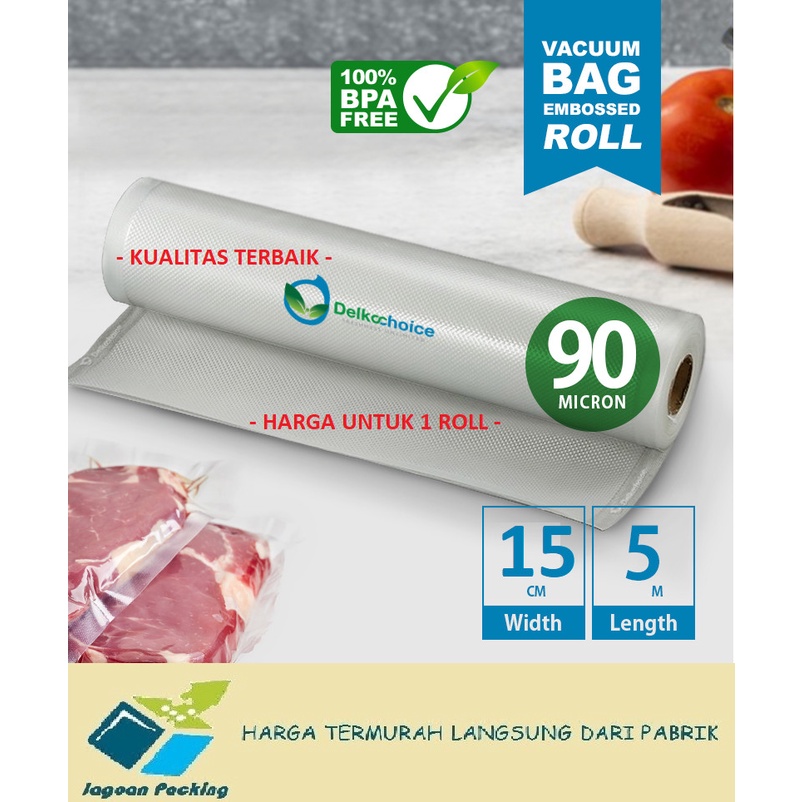 VAKUM / VACUM / VACUUM SEALER BAG EMBOSSED ROLL ALL VARIAN