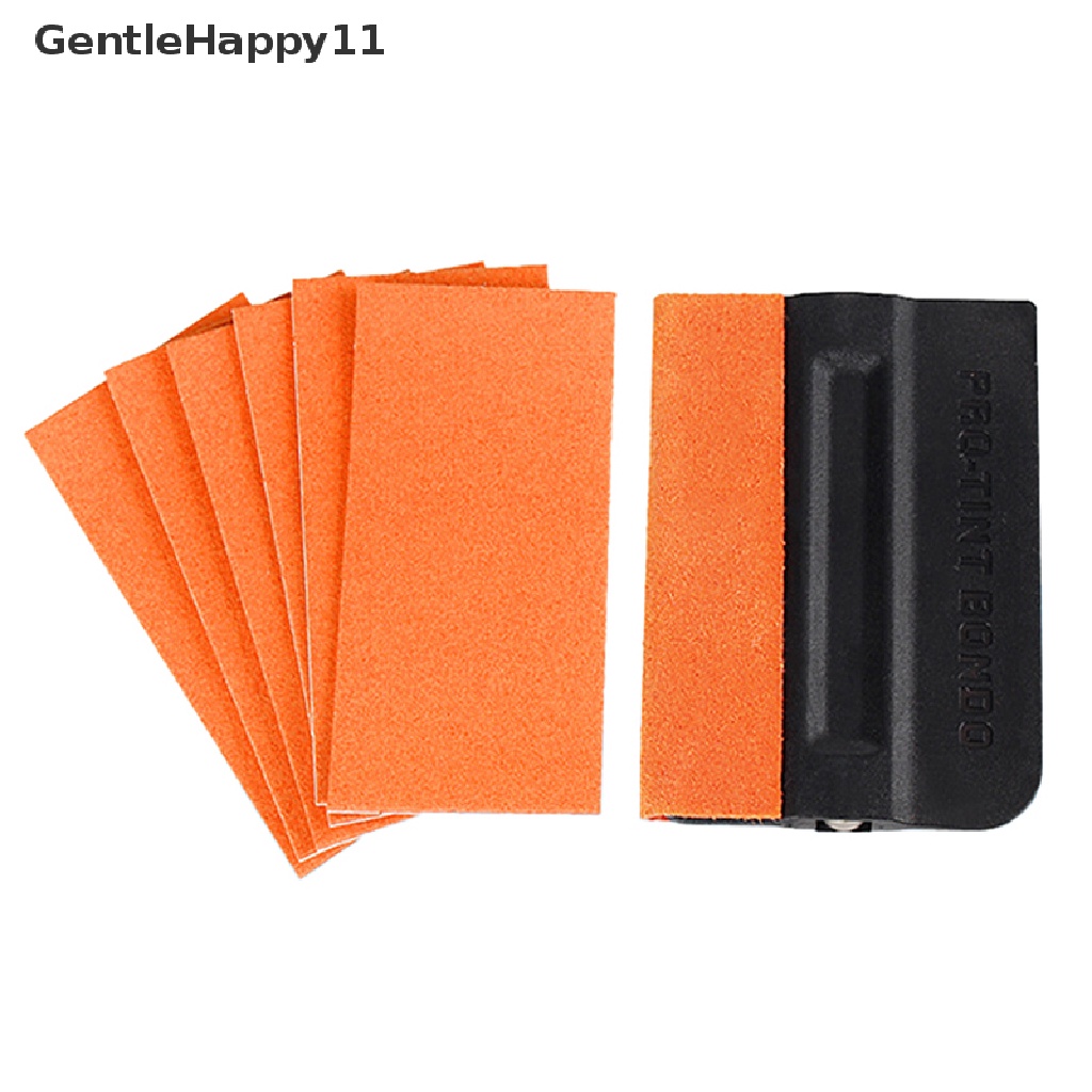 Gentlehappy 2Pcs Kain Wol Tebal Felt Cloth Patch Squeegee Untuk Vinyl Film Pembungkus Mobil Squeegee Scraper Spare Felt Edge Dengan Lem Perekat Diri id