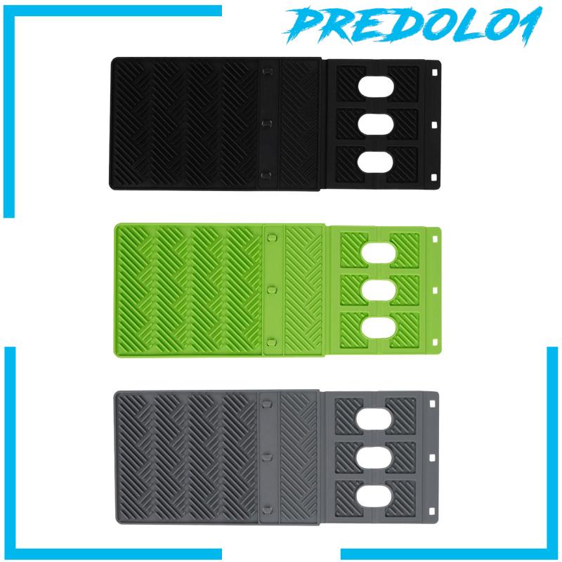 [Predolo1] Alas Pengering Piring Silikon Gadget Dapur Drain Shelving Rack Tempat Sabun Cuci Piring