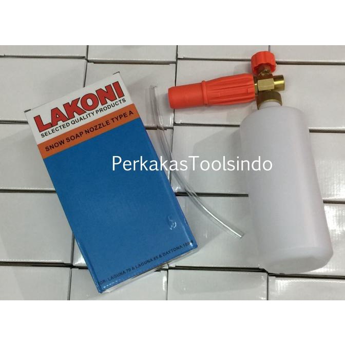 Tabung Snow Wash Lakoni / Snow Lance Soap Nozzle Lakoni