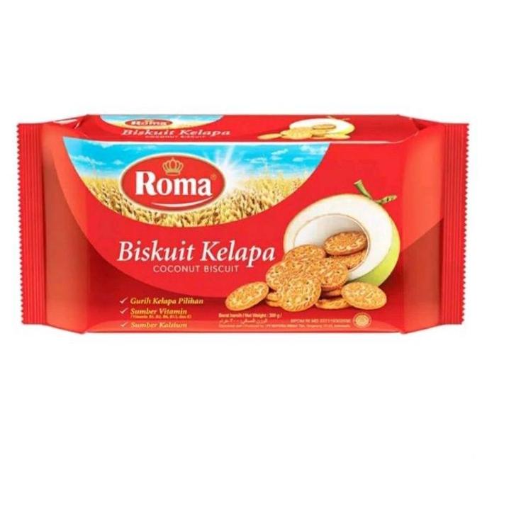 

Terbaru Roma Biskuit Kelapa 300gr 300gram 300 gram