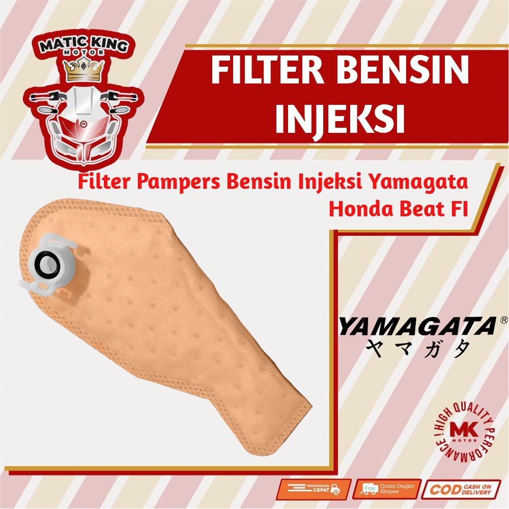 Filter Bensin injeksi Honda Beat FI  Fukukawa