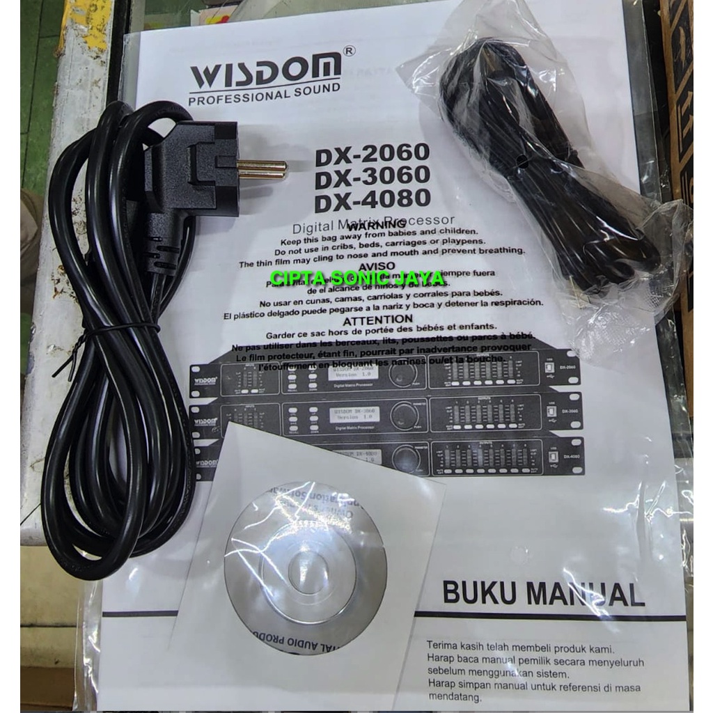 Wisdom DX4080 / DX 4080 Speaker Management DLMS Speaker original