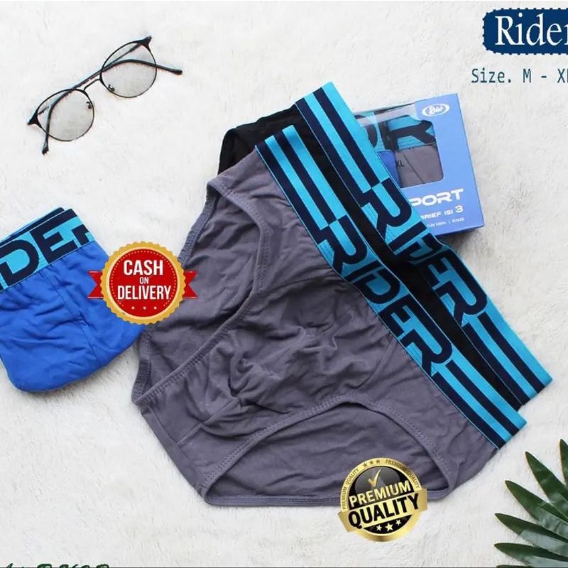 Celana dalam pria Rider 762 B / Celana rider 762 / cd rider sport / celana dalam rider sport