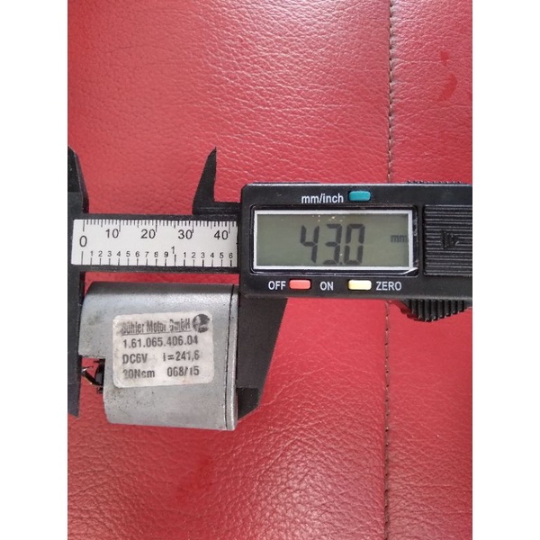 DINAMO GEARBOX DC 6V