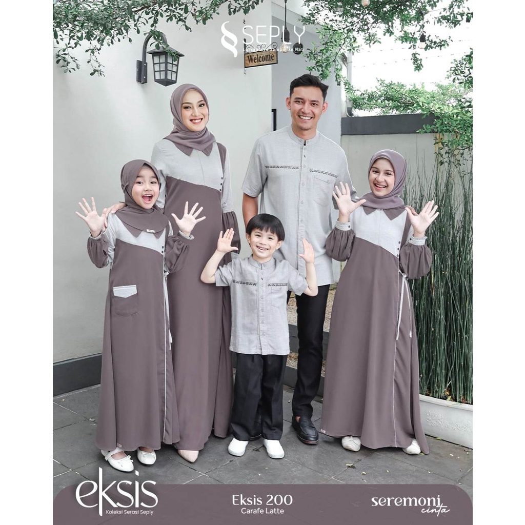 Seply Family Set / EKSIS -200 Carafe Latte / Fashion Muslim 2023