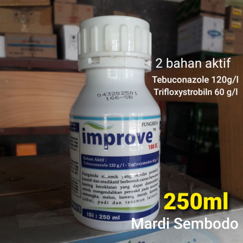 IMPROVE 180 EC Fungisida sistemik bahan aktif tebukonazol Tebuconazole dan Trifloxystrobiln kemasan 