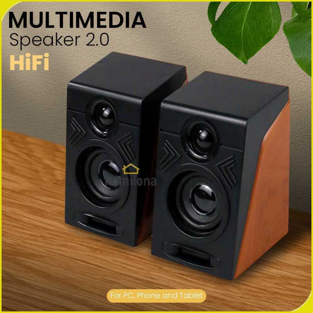 First Eye 950 HiFi Desktop Multimedia Stereo Speaker 2.0 Channel - SL-101