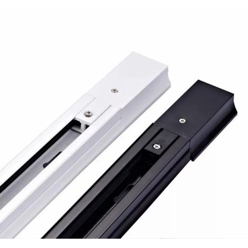 Rel Lampu Track Light Alumunium 1 Meter