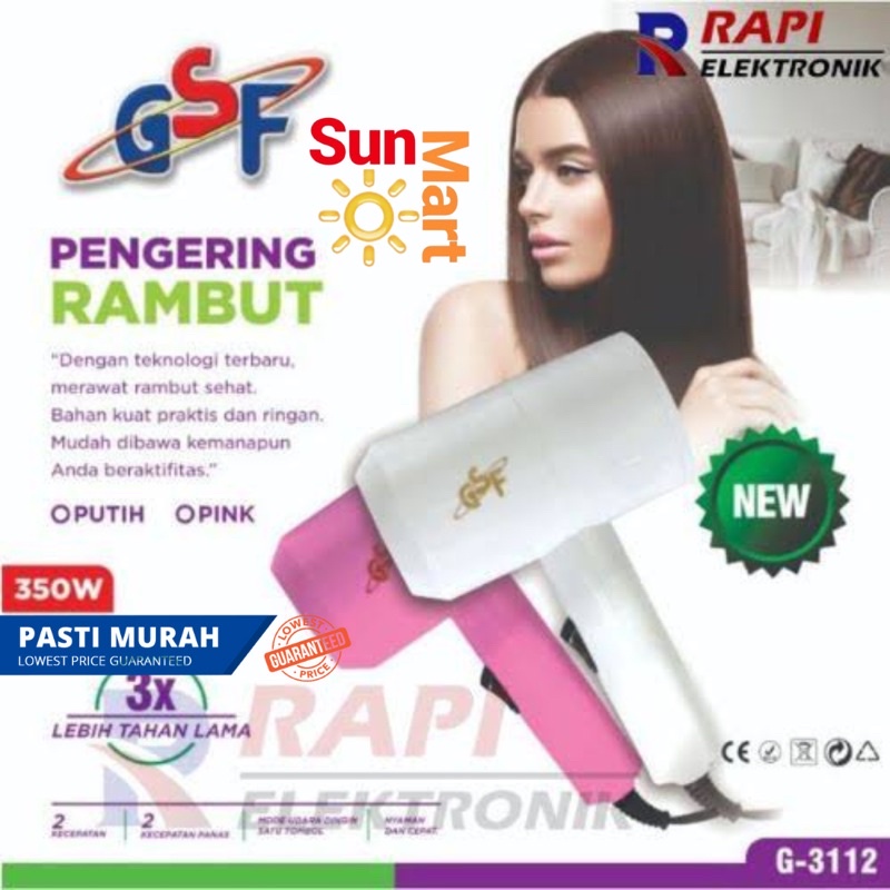 Hair Dryer GSF 3112 / Pengering Rambut