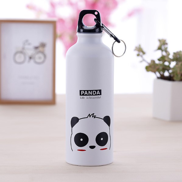 Botol Air Minum Lucu Animal 500ml Premium Thermos Aluminium Bottle