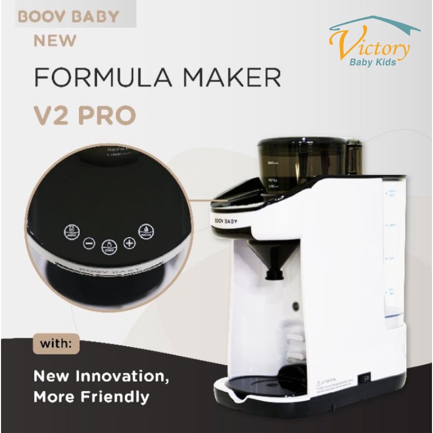 Boov Baby V2 Pro Formula Milk Maker Dispenser Terbaru - Mesin Pembuat Susu Formula Otomatis