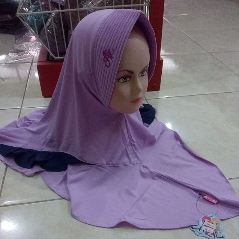 Hijab Fathin TG/Hijab Anak/Hijab by Alzafi/Omah Kerudung Kebumen