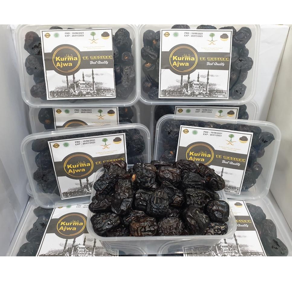

Grosir ` Kurma Ajwa 500gr //AJWA premium| Kurma Nabi Asli Madinah - Best Quality 유