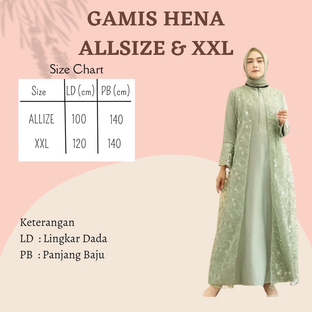 GAMIS KONDANGAN HENA GAMIS BRUKAT COUPLE IBU DAN ANAK