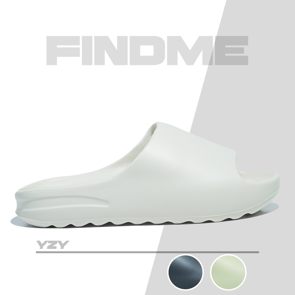 SANDAL WANITA PRIA YIZI KEREN BANGET SOLE GERIGI ANTI SLIP BAHAN RUBBER IMPORT YZY
