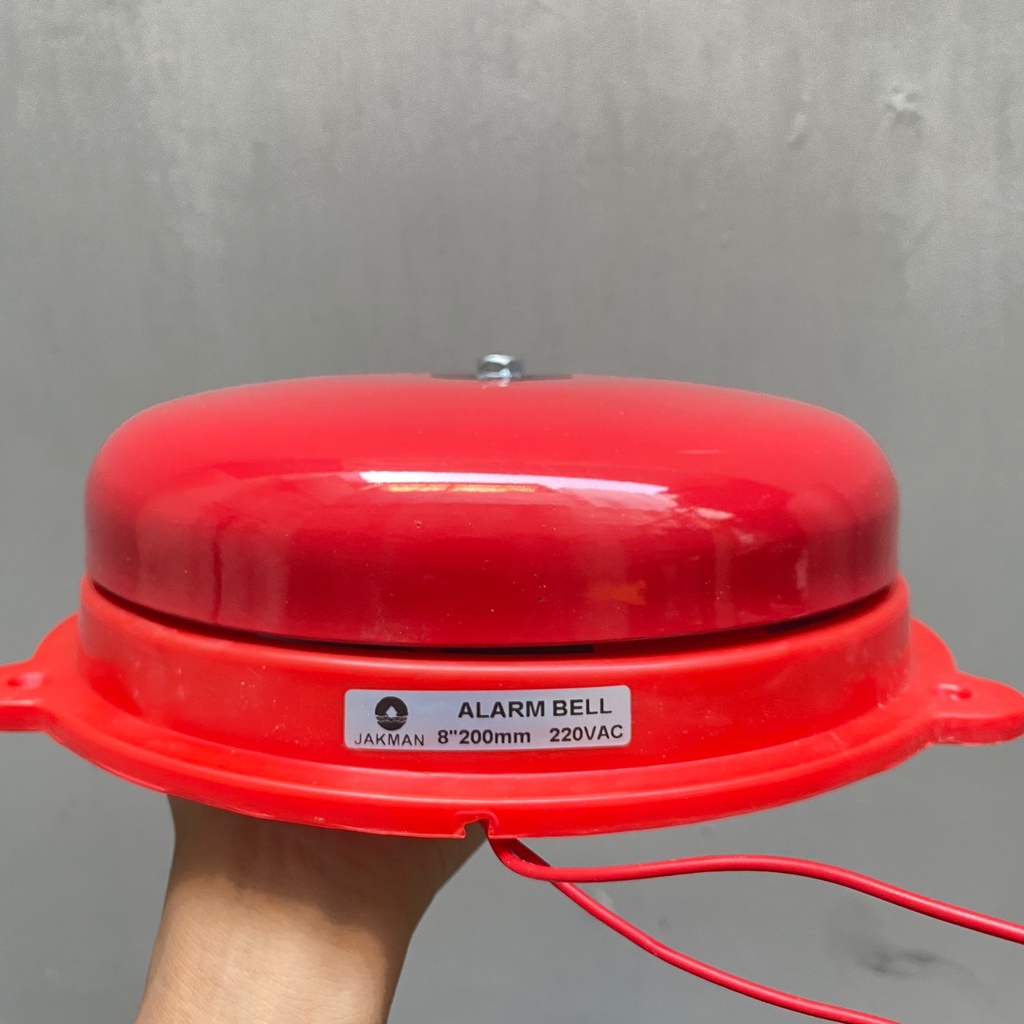 bell kring 8'' 200mm jakman/bell pabrik/bell sekolah
