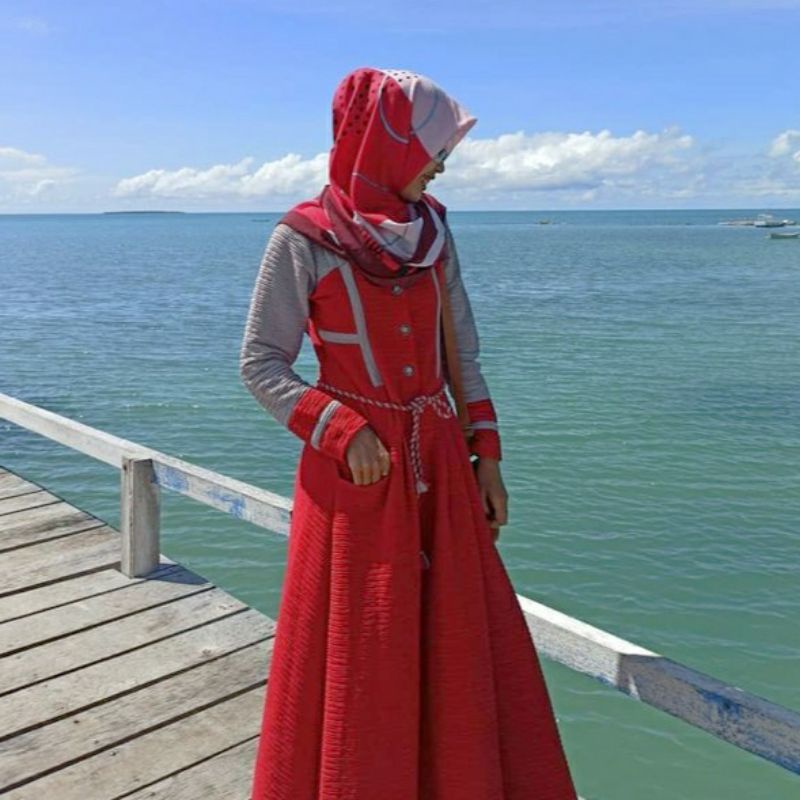 Gamis / baju muslim wanita / jubah