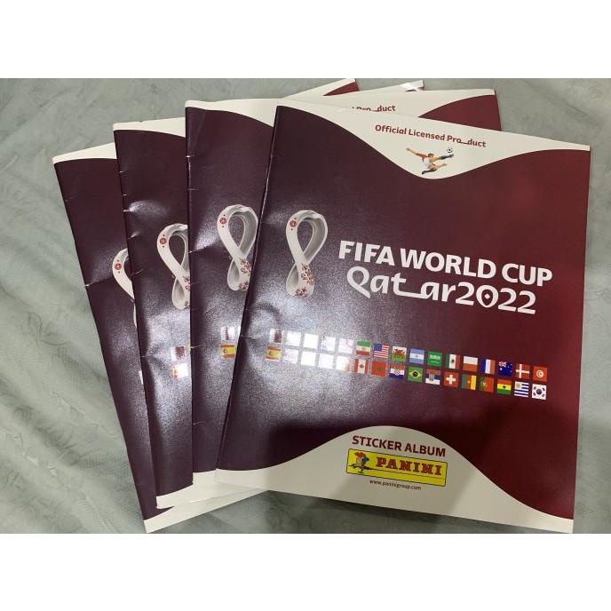 ALBUM STICKER PANINI WORLD CUP 2022 QATAR STIKER ORIGINAL OFFICIAL NEW ---NEW---