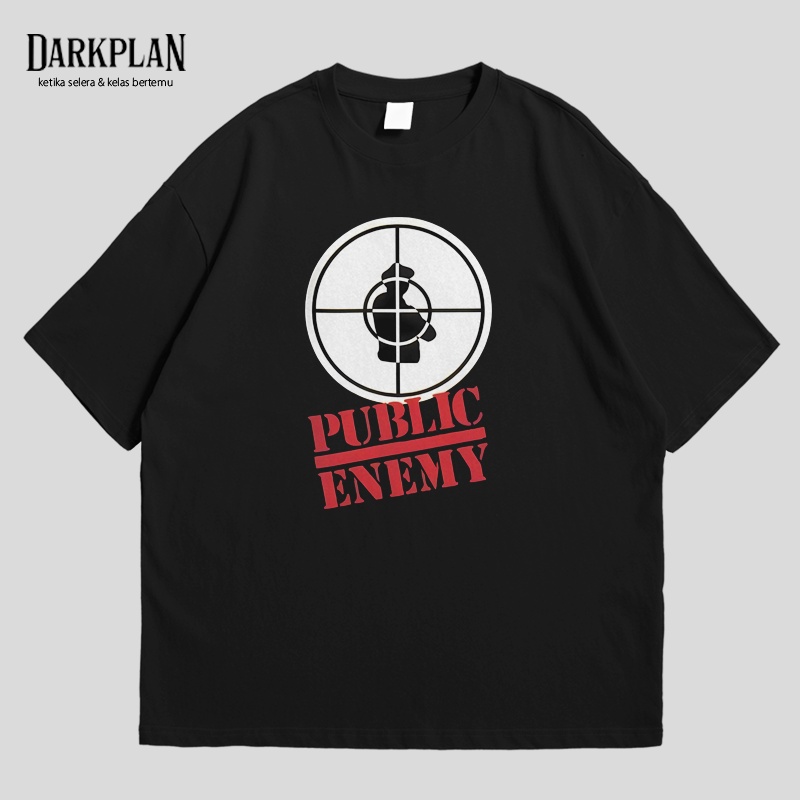 Kaos Band Oversize Tee Public Enemy Sniper