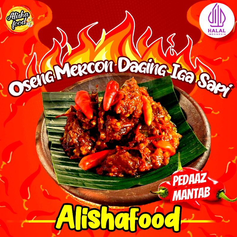 

Gooku 28 Store Sambal/Oseng Mercon Daging Iga Sapi (50Gr)
