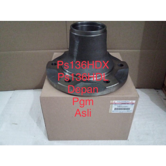 Nap roda depan asli wheel hub front ori Canter 136 HDX HDL ps136