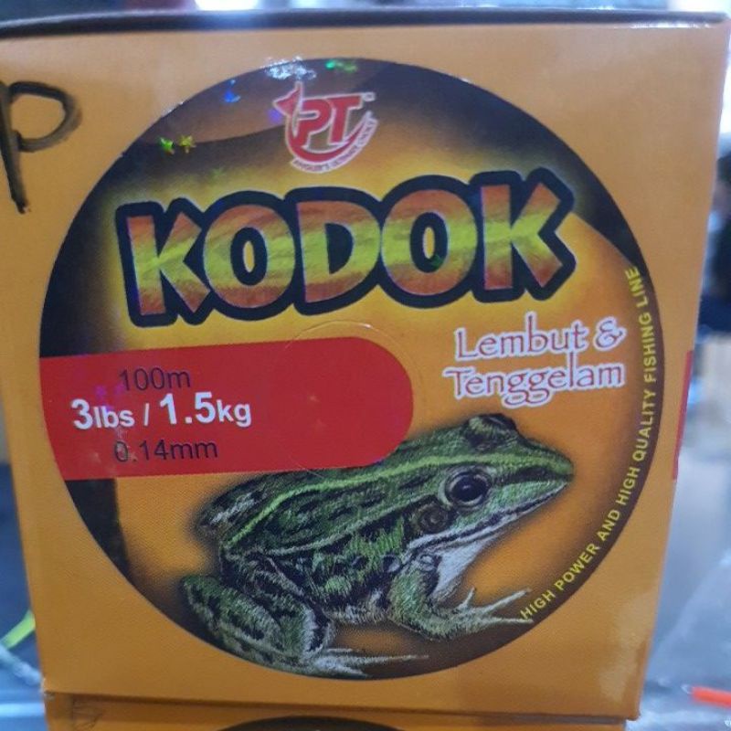 senar pioneer kodok 1,2,3,4,5,6lb