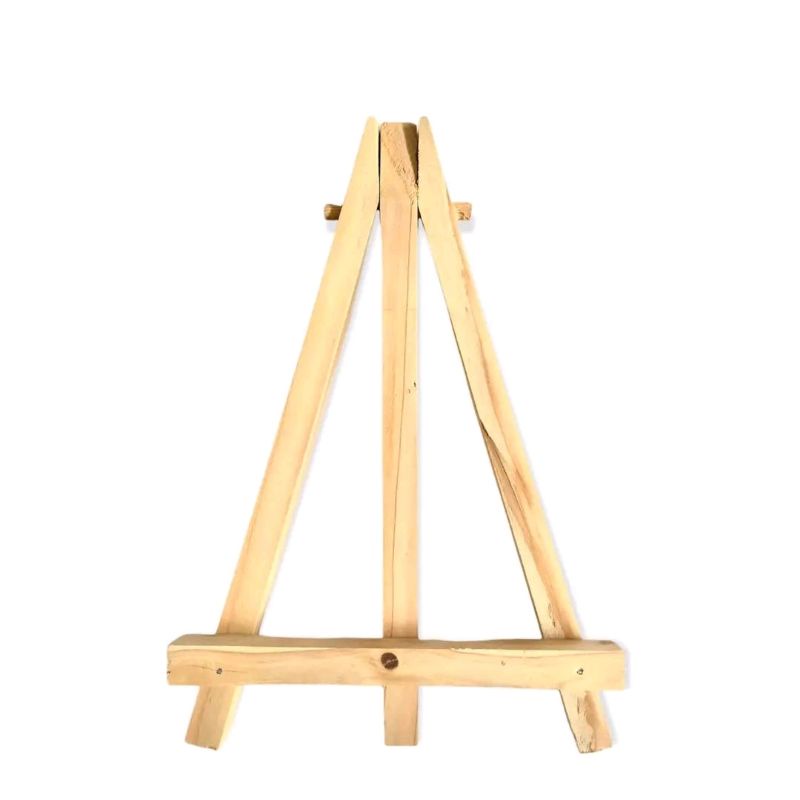 

Easel kayu ukuran 20 cm I Tripod I dudukan kanvas