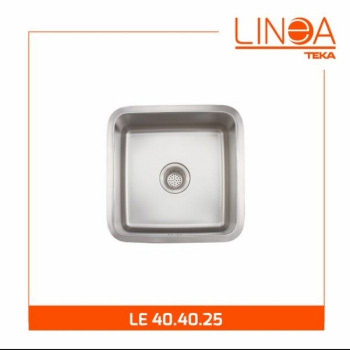 Saringan Kitchen Sink Linea By Teka Le 40 40 25 Undermount Sink