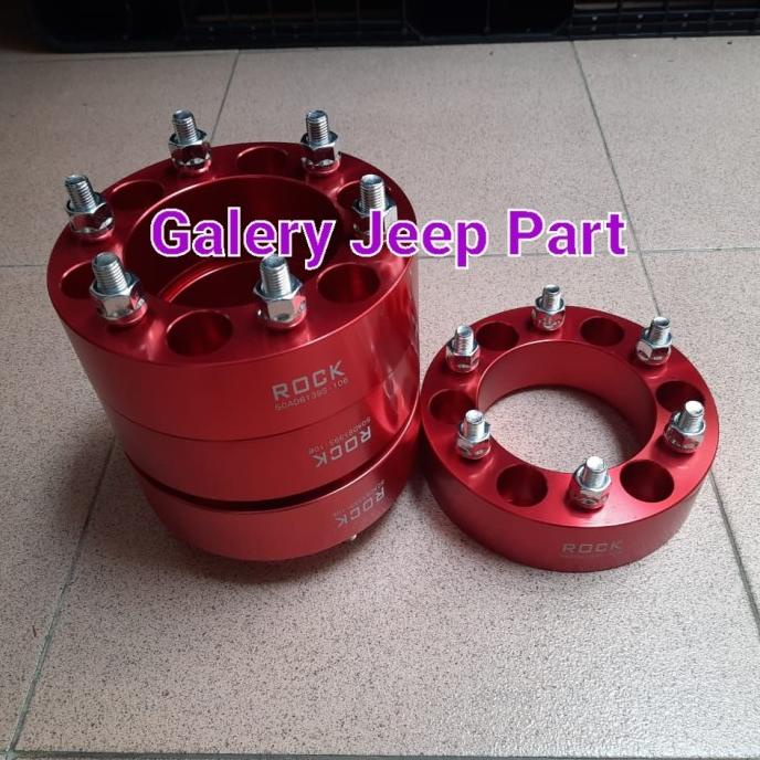 Adaptor Roda Alumunium/Spacer Velg Pajero,Fortuner,Ford Ranger 5cm