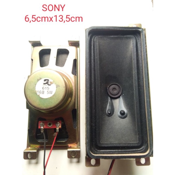 speaker tv Sony Jvc ichiko    Speaker 6,5cmx13,5cm original   speaker Tv Jvc ichiko sony   speaker T